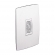 Campanhia Cigarra Vertical Pial Plus  220v - Branca - Legrand#SIMONLEX#