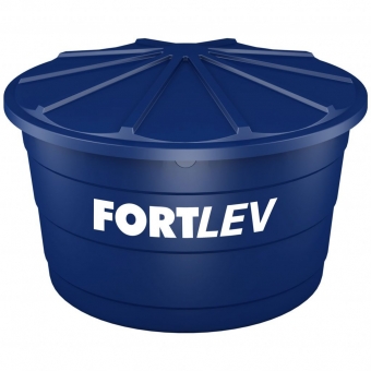 Caixa D´Agua de Polietileno 3.000L C/ Tampa -  Fortlev#SIMONLEX#