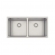 Cuba Quadrum 2C 40 Aço Inox com Acabamento Scotch Brite Tramontina#SIM#