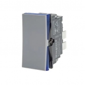 Módulo Interruptor Simples Pial Plus - Cinza#SIMONLEX#