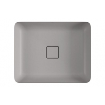 Cuba De Embutir Retangular 50cm Slim - Soft Antracite - Deca#SIM#