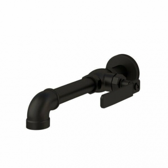 Torneira Parede Living Clássica 1199 BK702 - Preto Fosco - Fani#SIMONLEX#