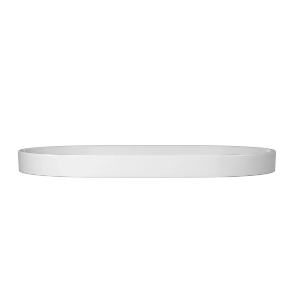 Cuba De Sobrepor Oval 50cm Branco - Deca#SIM#