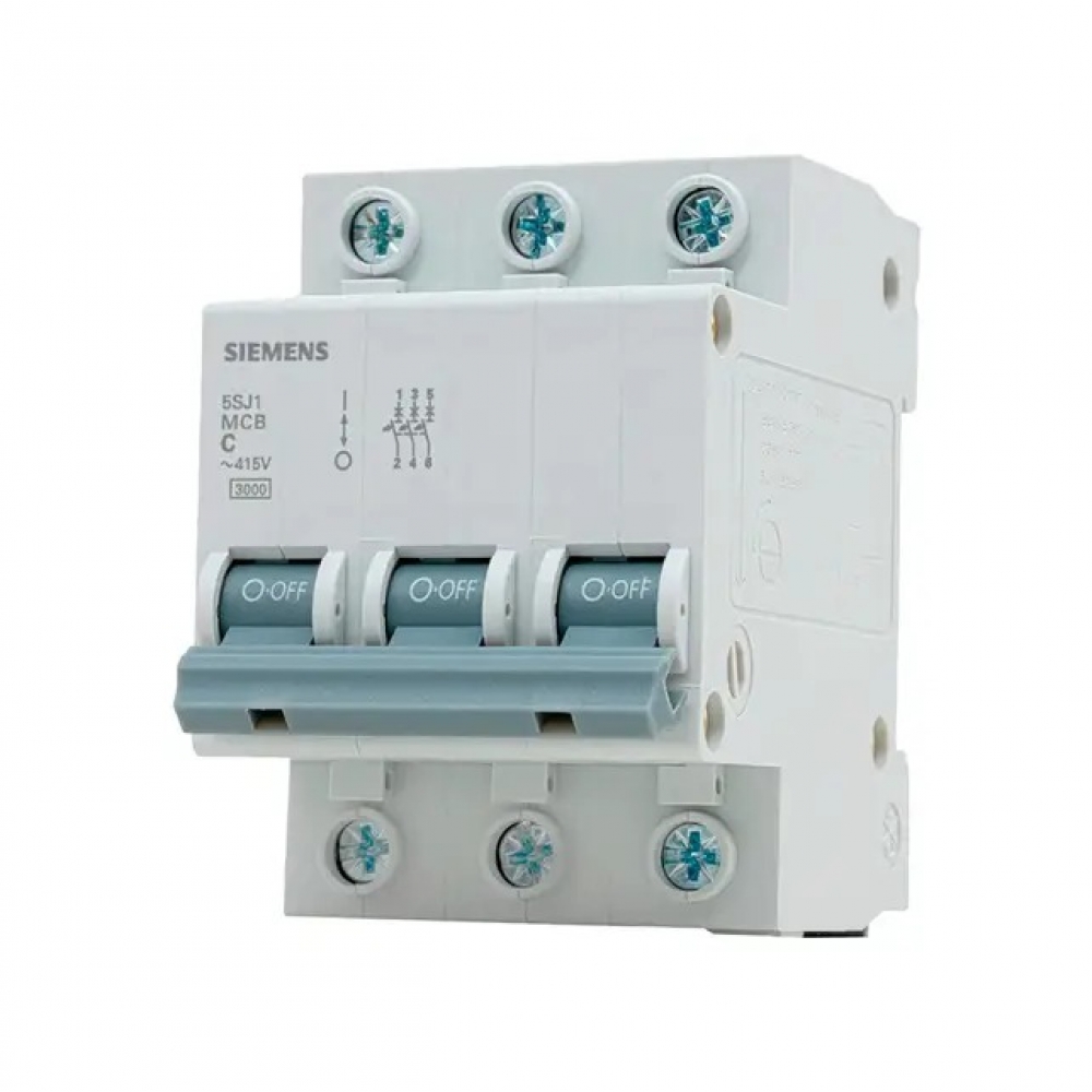 Disjuntor 5SJ1 Din C Tripolar 40A - Iriel#SIMONLEX#