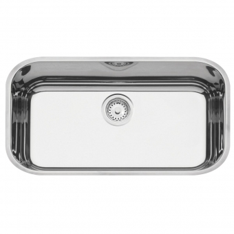 Cuba de Inox de Embutir Retangular Auto Brilho 40X34 Com Válvula - Tramontina#SIMONLEX#