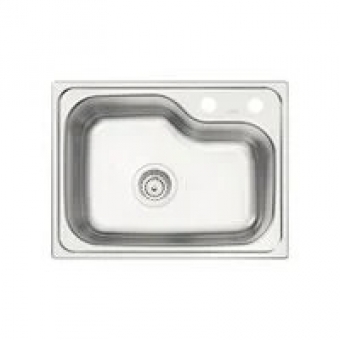 Cuba de Embutir de Inox Morgana 55x42cm 48FX Undermount Acetinado Com Válvula - Tramontina#SIM#