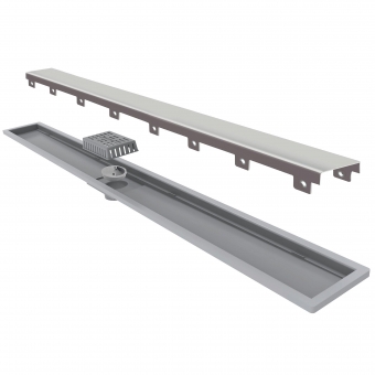 Ralo Linear Royal Tampa Inox 90cm- Elleve#SIMONLEX#