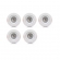 Kit Led Spot Emb Red 4w 3000k Biv Branco C/5unid - Pop#SIMONLEX#