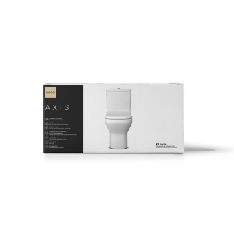 Kit Completo Bacia com Caixa Acoplada Branco Axis#SIM#