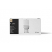 Kit Completo Bacia com Caixa Acoplada Branco Axis#SIM#