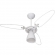 Ventilador De Teto Wind Light Br 3 Pas Transparente 220v - Ventisol#SIMONLEX#