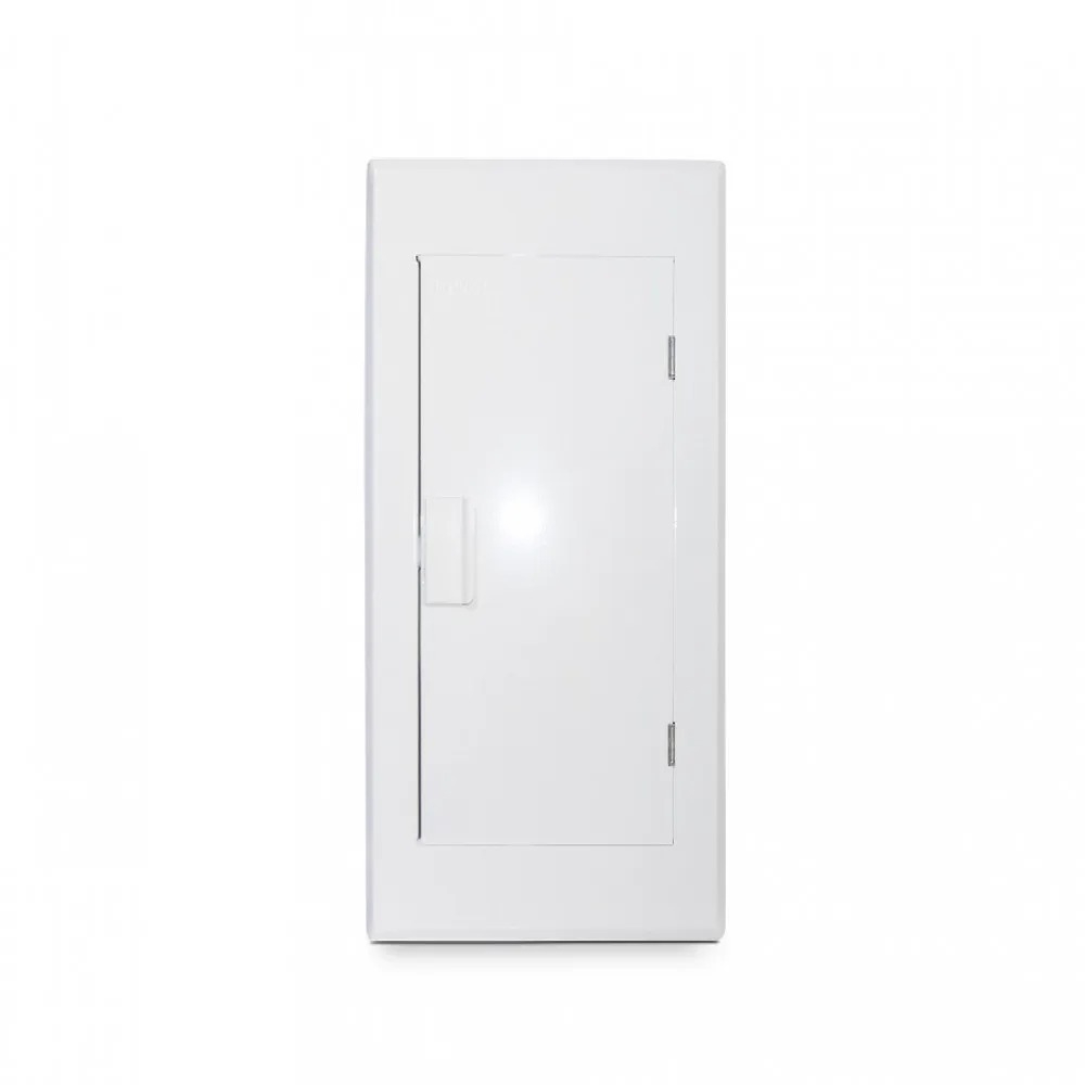 Quadro de Distribuição Acetinado de Chapa Embutir Din P/54 Disjun C/Barr 225A -Moratori#SIMONLEX#
