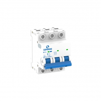 Disjuntor Tripolar 20A Din C 3kA Shb3 - Soprano#SIMONLEX#