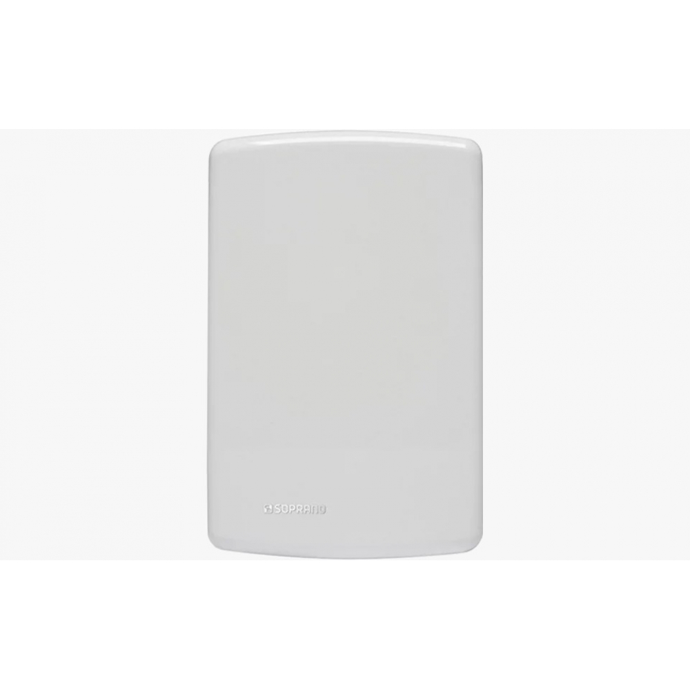 Duale Placa 4X2 Cega Sem Suporte - Soprano#SIMONLEX#