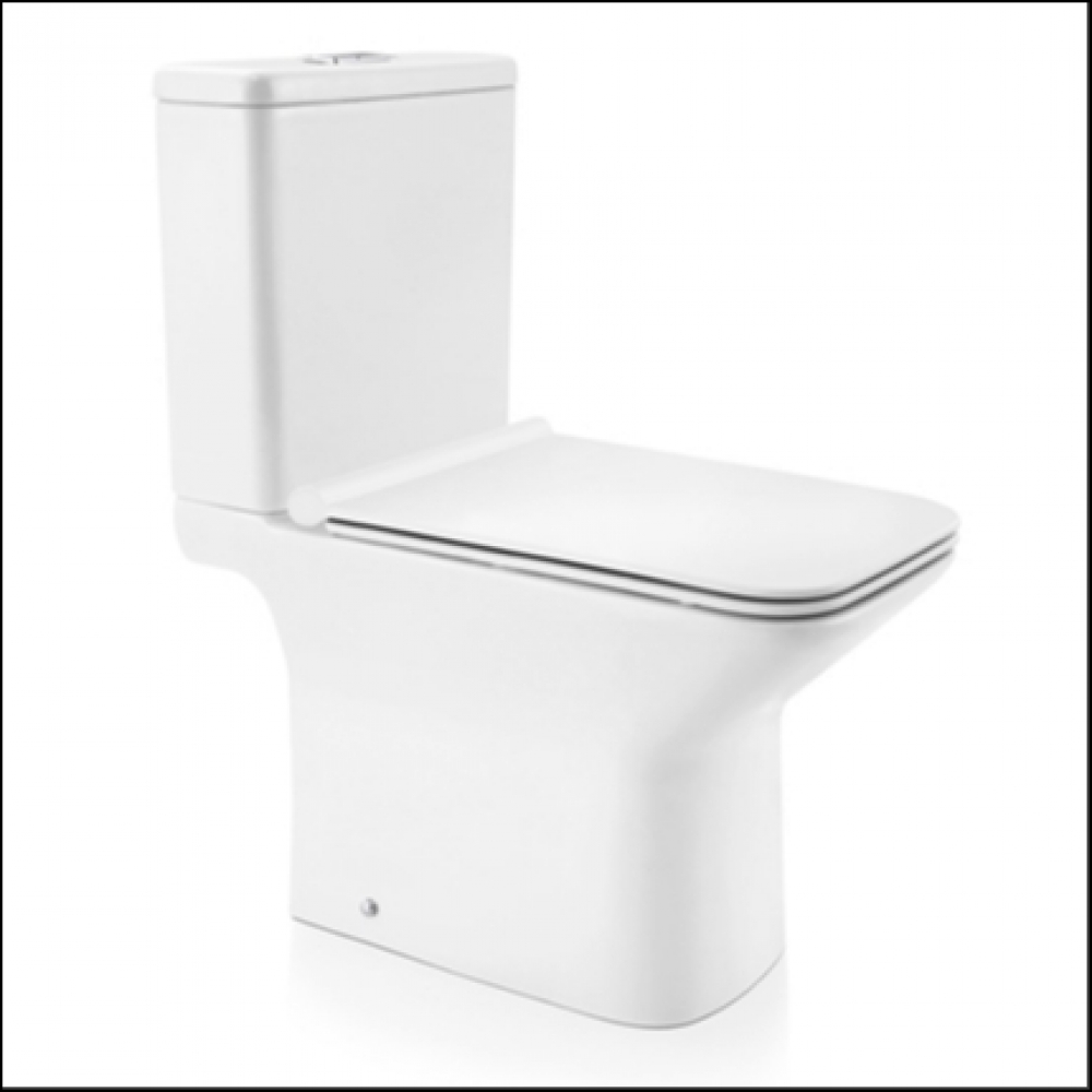Bacia + Cx Acoplada Stillo Kit Completo - Docol#SIMONLEX#