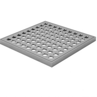 Grelha Quadrada Cromado - Fani#SIMONLEX#