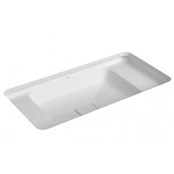 Cuba De Embutir Retangular Com Mesa 60cm Slim - Branca - Deca#SIM#