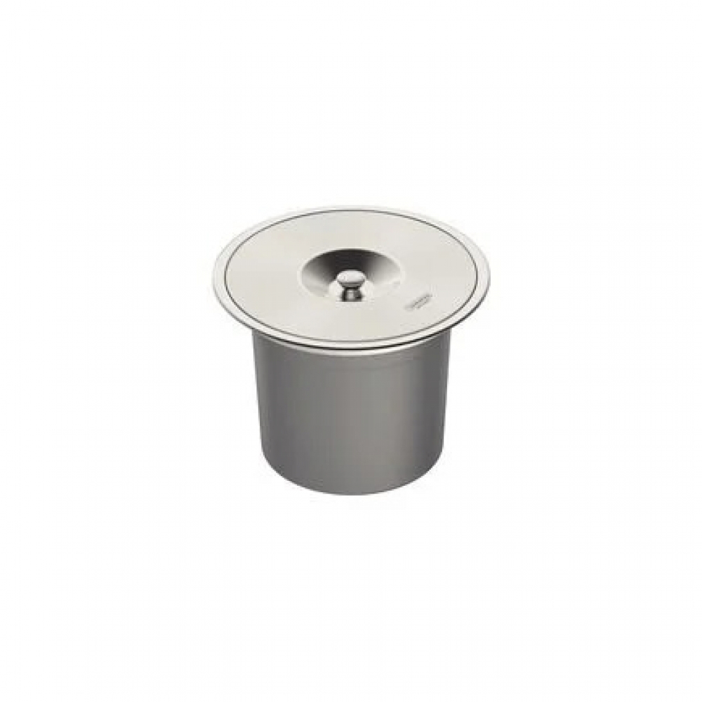 Lixeira De Embutir Redonda Clean 8L 31cm - Tramontina#SIM#