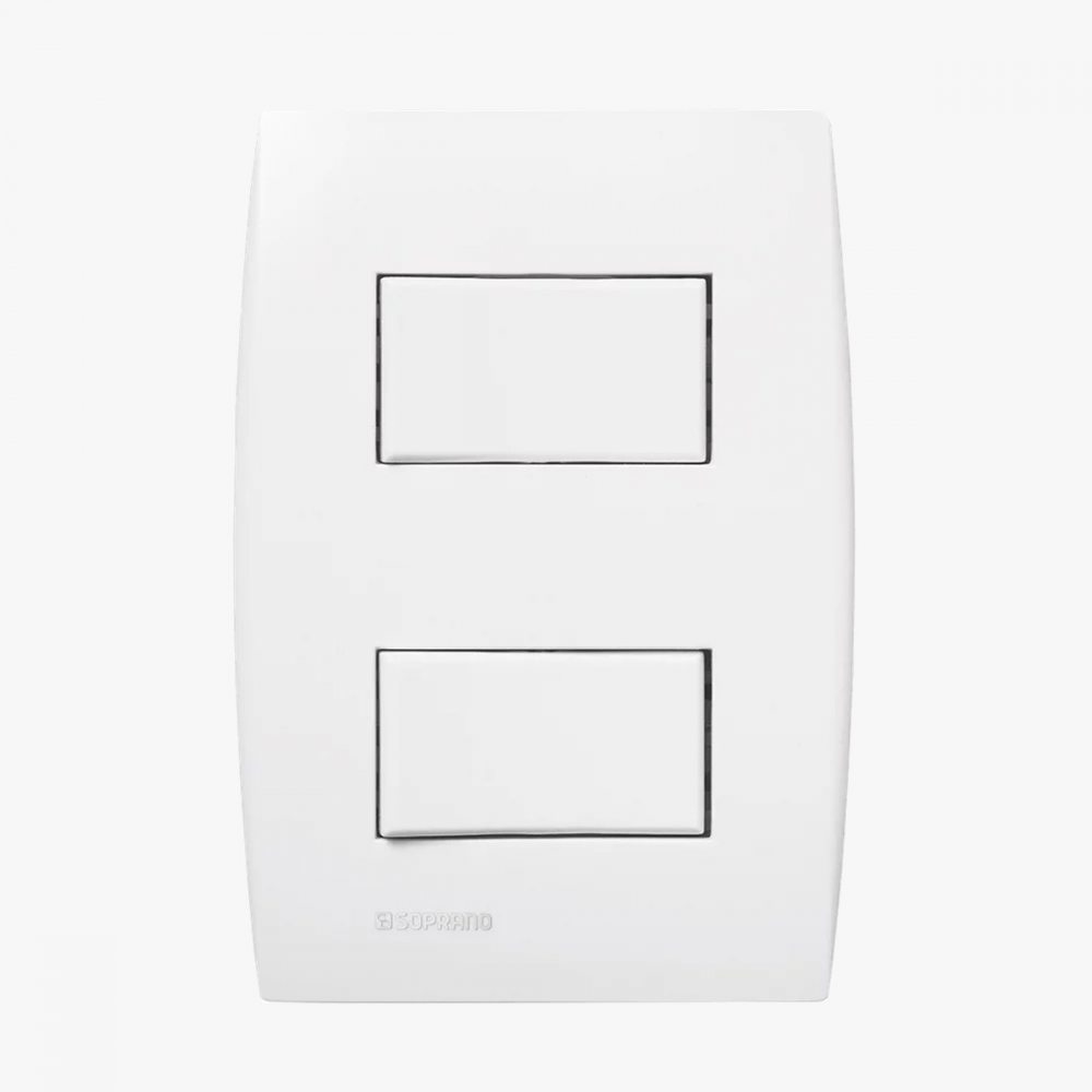 Interruptor 1s Paralelo Horizontal 10a Ilus - Soprano#SIMONLEX#