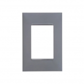 Placa 3 Postos 4x2 Cz Protegido Contra Amarelamento Pial Plus - Acetinado Monocromático#SIMONLEX#