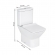 Bacia + Cx Acoplada Living Kit Completo - Deca#SIM#