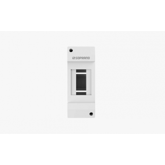 Quadro de Distribuição de Pvc Sobrepor 1/2 Disjuntores Din Sem Tampa - Soprano#SIMONLEX#