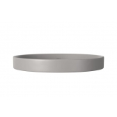 Cuba De Sobrepor Redonda 30cm Cinza Antracite - Deca#SIM#