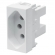 Fame Elegance Modulo Tomada 2P+T PB 20A#SIMONLEX#