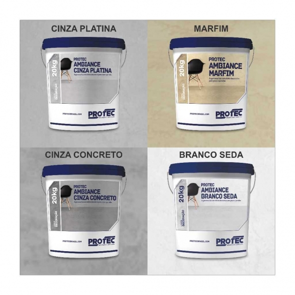 Ambiance 20KG Cinza Platina - Protec#SIMONLEX#