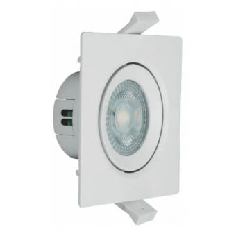 Led Spot Embutir Quadrado 4w 3000k Bivolt Branco – Pop - G-Light