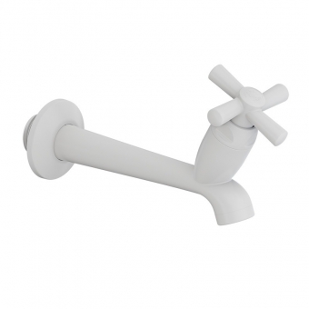 Torneira Pia 15cm Cross Branca 1/2-3/4 - Tigre#SIMONLEX#
