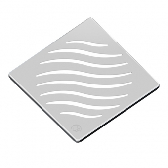 Grelha Quadrada Inox 100mm - Tigre#SIMONLEX#
