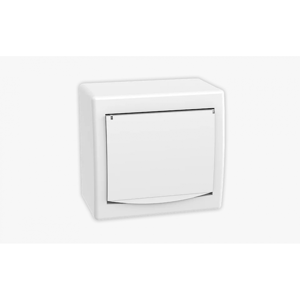 Quadro de Distribuição de Pvc Sobrepor 4 Disjuntores Din Sem Tampa - Soprano#SIMONLEX#