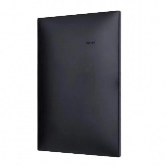 Placa 4x2 Tampa Cega Sem Suporte Pial Plus  - Preta#SIMONLEX#