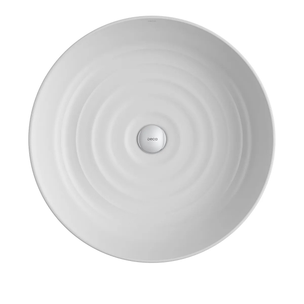 Cuba Redonda De Apoio 50cm Gota - Branca - Deca#SIM#
