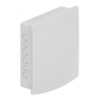 Quadro de Distribuição de Pvc Embutir Branco 18/24 Disjuntores Sem Barramento - Tigre#SIMONLEX#