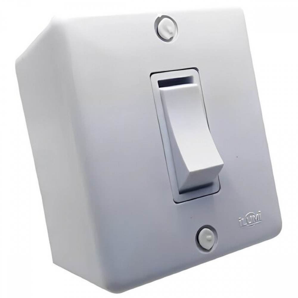 Interruptor Sobrepor SX Simples - Ilumi#SIMONLEX#