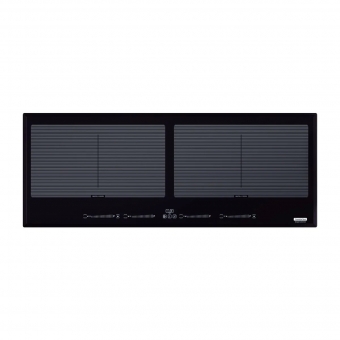 Cooktop por Indução Slim Slider Bridge 4EI 90 em Vidro Preto- TRAMONTINA#SIM#