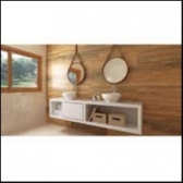Porcelanato Acetinado 24,5X100 Oak - Brown - Villagres#SIMONLEX#