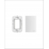 Brava Up Placa 4x2 Cega C/ Suporte - Soprano#SIMONLEX#