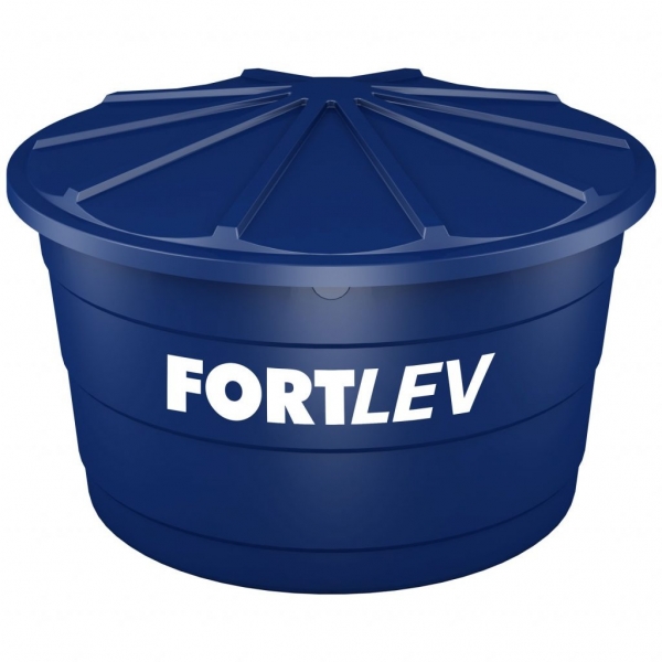 Caixa D´Agua de Polietileno 3.000L C/ Tampa -  Fortlev#SIMONLEX#