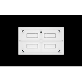 Quadro de Distribuição de Pvc Sobrepor Branco 18 Disjuntores Din Sem Barramento - Soprano#SIMONLEX#