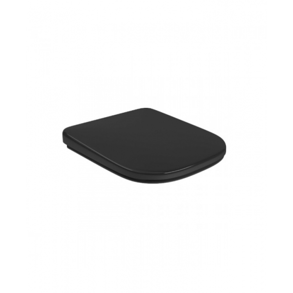 Assento Plástico Ébano Slow, Close,Polo, Unic - Deca#SIM#