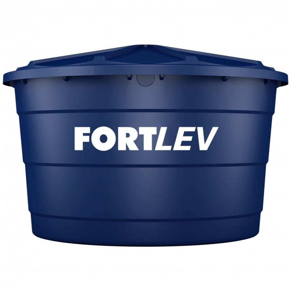 Caixa D´Agua de Polietileno 3.000L C/ Tampa -  Fortlev#SIMONLEX#
