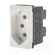Módulo Tomada 2P+T 10A Pial Plus - Branco#SIMONLEX#
