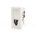 Módulo Tomada RJ11 4 Fios Branco - Pial plus+#SIMONLEX#
