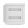 Quadro de Distribuição de Pvc Embutir Branco 18/24 Disjuntores Com Barramento - Tigre#SIMONLEX#