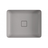 Cuba De Embutir Retangular 50cm Slim - Soft Antracite - Deca#SIM#