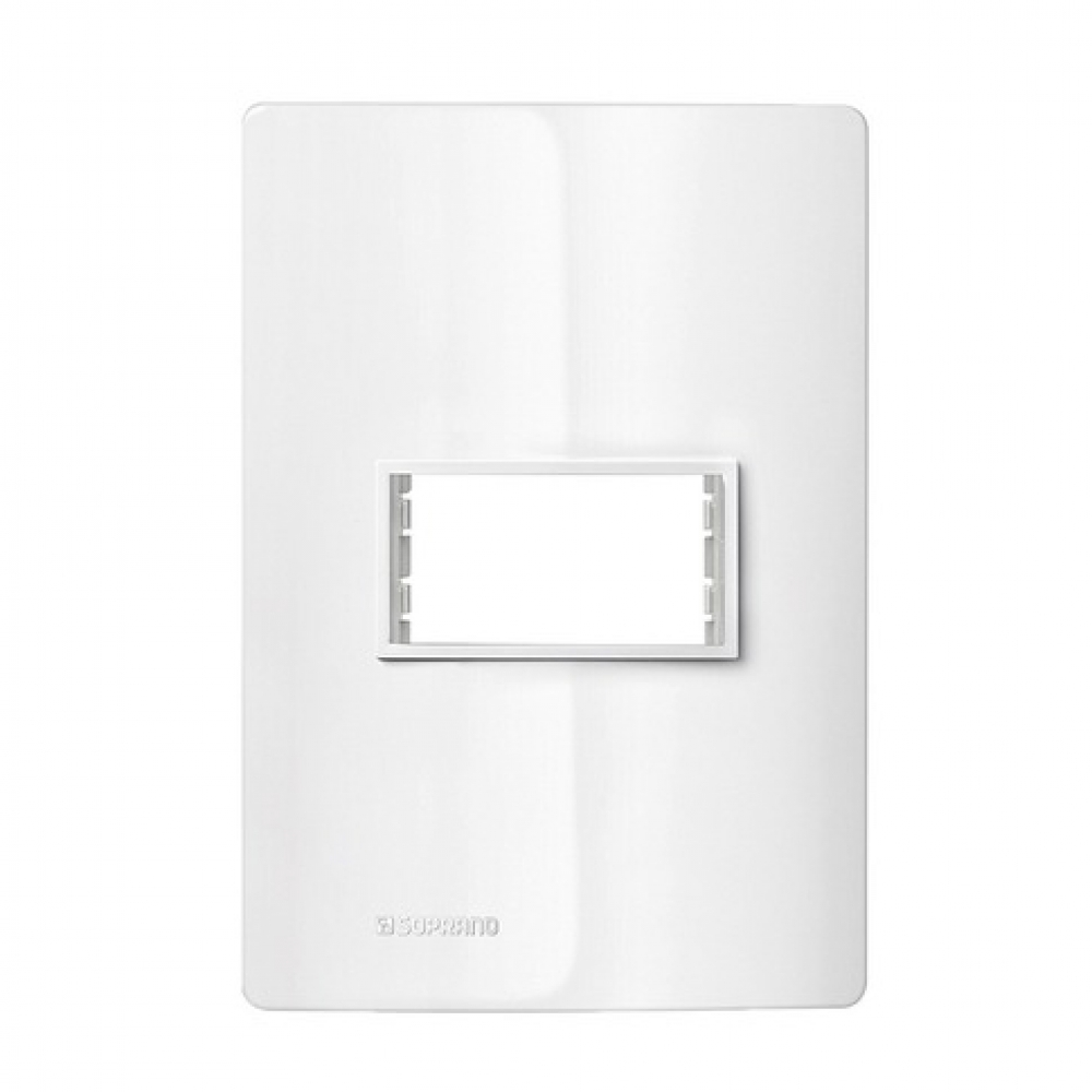 Revita Placa 4X2 1M + Suporte BR - Soprano#SIMONLEX#