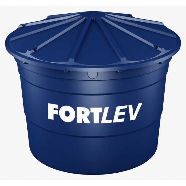 Caixa D´Agua de Polietileno 5.000L C/ Tampa -  Fortlev#SIMONLEX#
